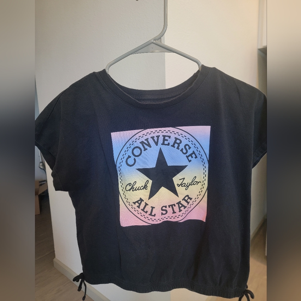 Converse Cropped T Shirt